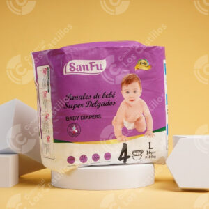Pañal Sanfu 16 uds No.4