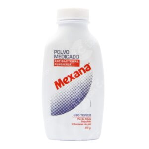 Mexana Talco Antibacterial 85G - Comercial Los Castillos