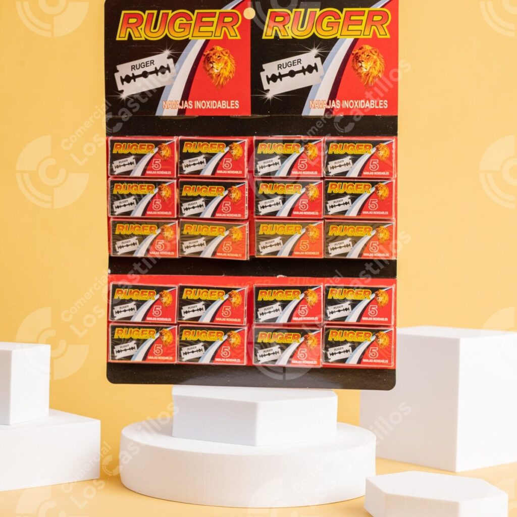 Evp09639 Ruger Navajas Inoxidables 100 Unidades - Comercial Los Castillos