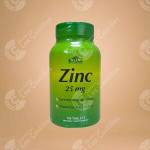 Zinc Gluconato - Apoyo al Sistema Inmunológico (100 tabletas)