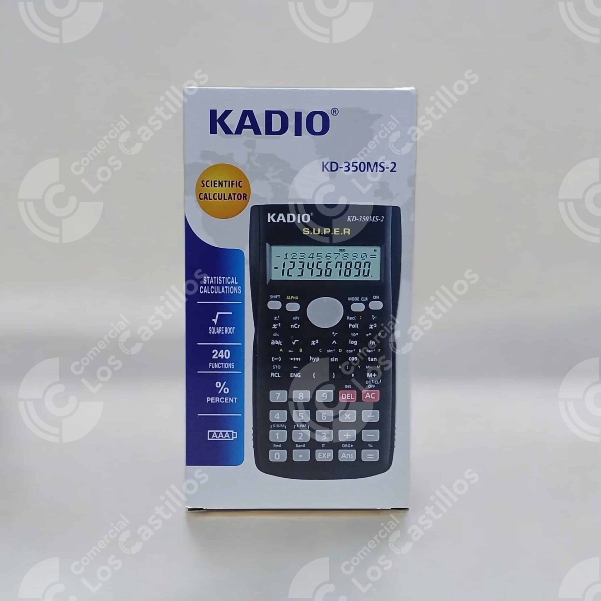 Cientifica Kadio Calculadora Científica Kd-350Ms-2 - Comercial Los Castillos