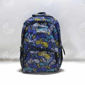 Notable Mochila Escolar Azul 18P