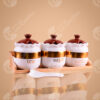 Set De Envases Cerámica 3Pcs Para Té, Azúcar Y Café - Comercial Los Castillos