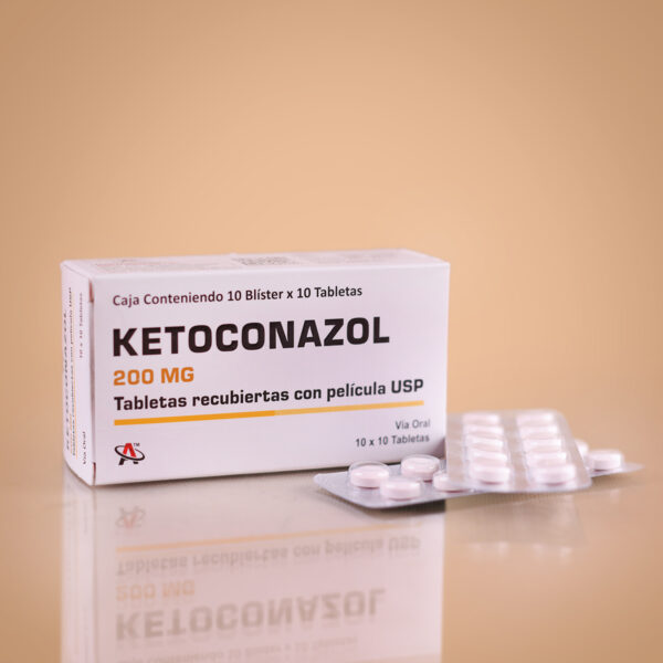 Ketoconazol En Pastilla 200Mg - Comercial Los Castillos