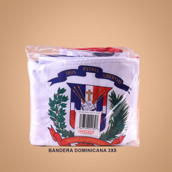 Bandera Dominicana 3X5 - Comercial Los Castillos