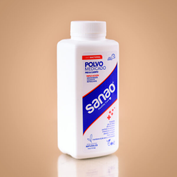 Polvo Medicado Sanao 4Oz - Comercial Los Castillos