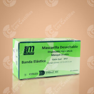 Mascarilla Azul Caja 50Uds - Comercial Los Castillos