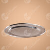 Plato Ovalado Cromado - Elegancia Y Funcionalidad (30Cm) - Comercial Los Castillos