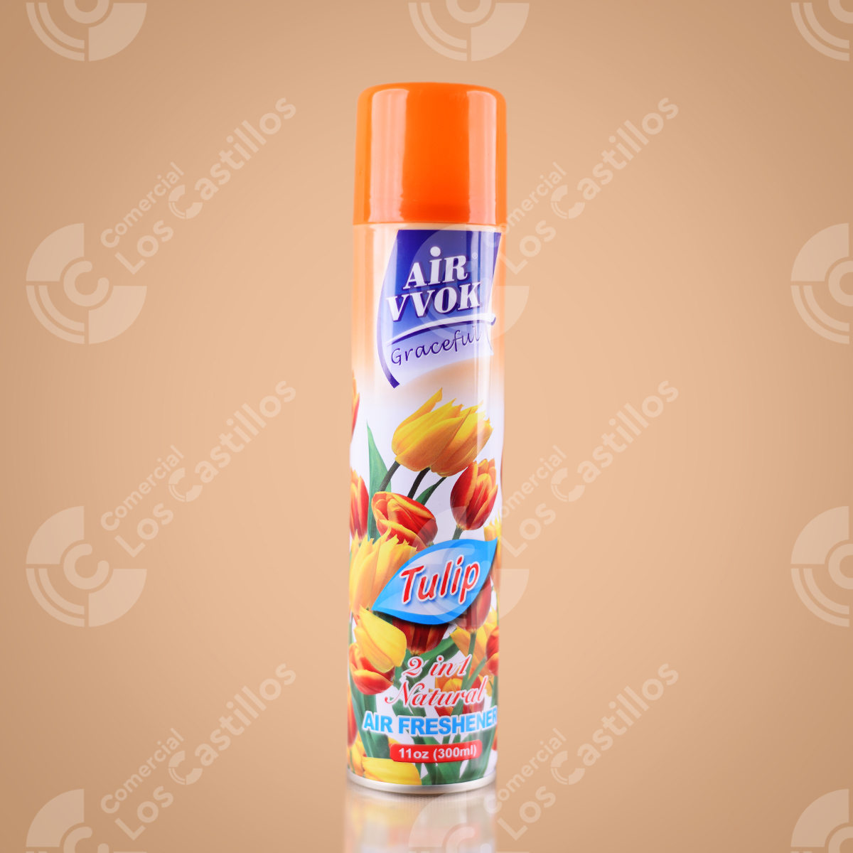 22003624-2 Air Vvok Graceful Ambientador Tulip 2 En 1 300Ml - Comercial Los Castillos