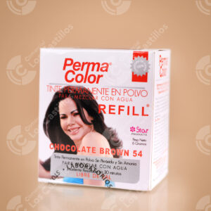 Perma Color Pequeño Chocolate Brown - Comercial Los Castillos
