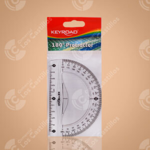Regla Transportador 180 Grados Protrator KeyRoad