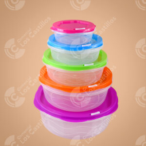 Cantina Plastica Redonda X5 19F2155