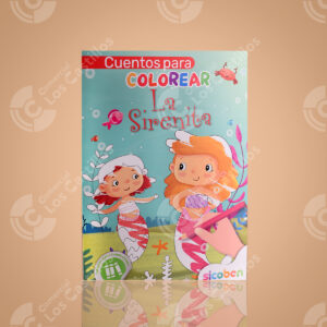 Libro De Cuento Para Colorear Sicoben - Comercial Los Castillos