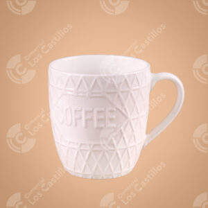 Taza De Cafe Blanca Jo-174 -178-177 - Comercial Los Castillos