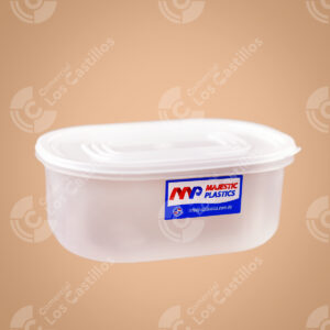 Envase Ovalado 900Ml Blanco