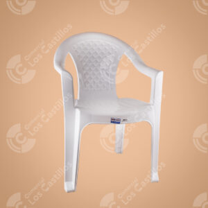 Silla Majestic Con Brazo Blanca