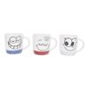 Taza Cerámica Estampada Caras 12 Oz - Comercial Los Castillos
