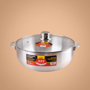 Caldero Aluminio 555 T/Cristal No.30