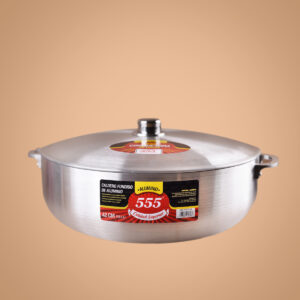 Caldero Aluminio 555 T/Cristal No.42