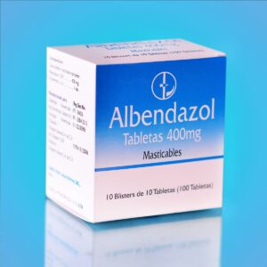 Albendazol Tabletas Masticables 25Uds