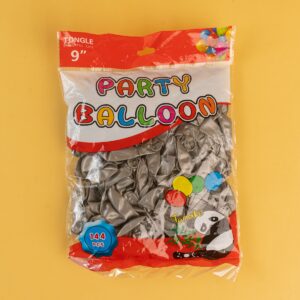 Klassica Globos Plateados 144 Piezas