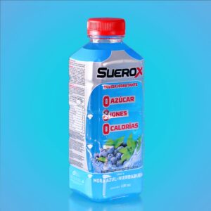 Suerox Bebida Hidratante - Reposición de Iones (Mora Azul 630ml)