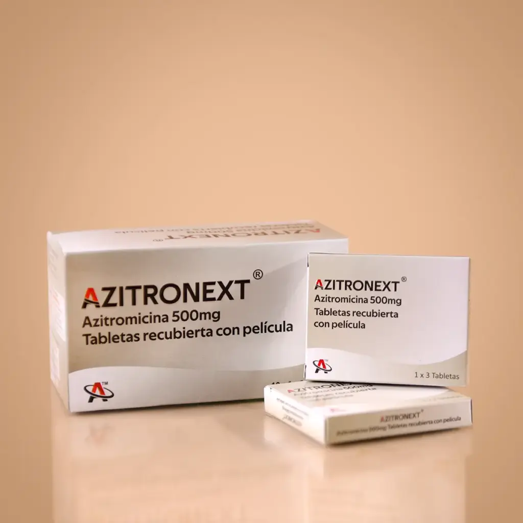 002776 Azitromicina 500Mg - Antibacteriano Efectivo (30 Tabletas) - Comercial Los Castillos