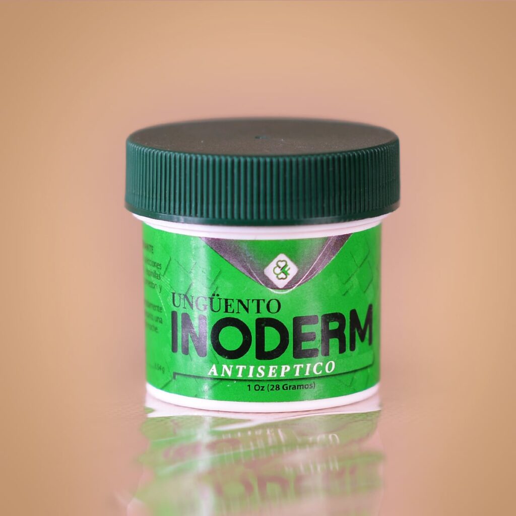 00427 Crema Inoderm - Ayuda Con Afecciones Cutáneas (1 Oz) - Comercial Los Castillos