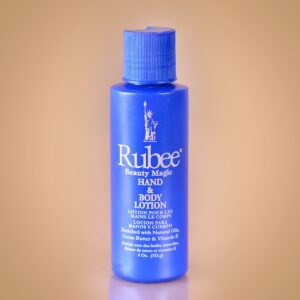 Rubee Crema para Manos y Cuerpo 4oz