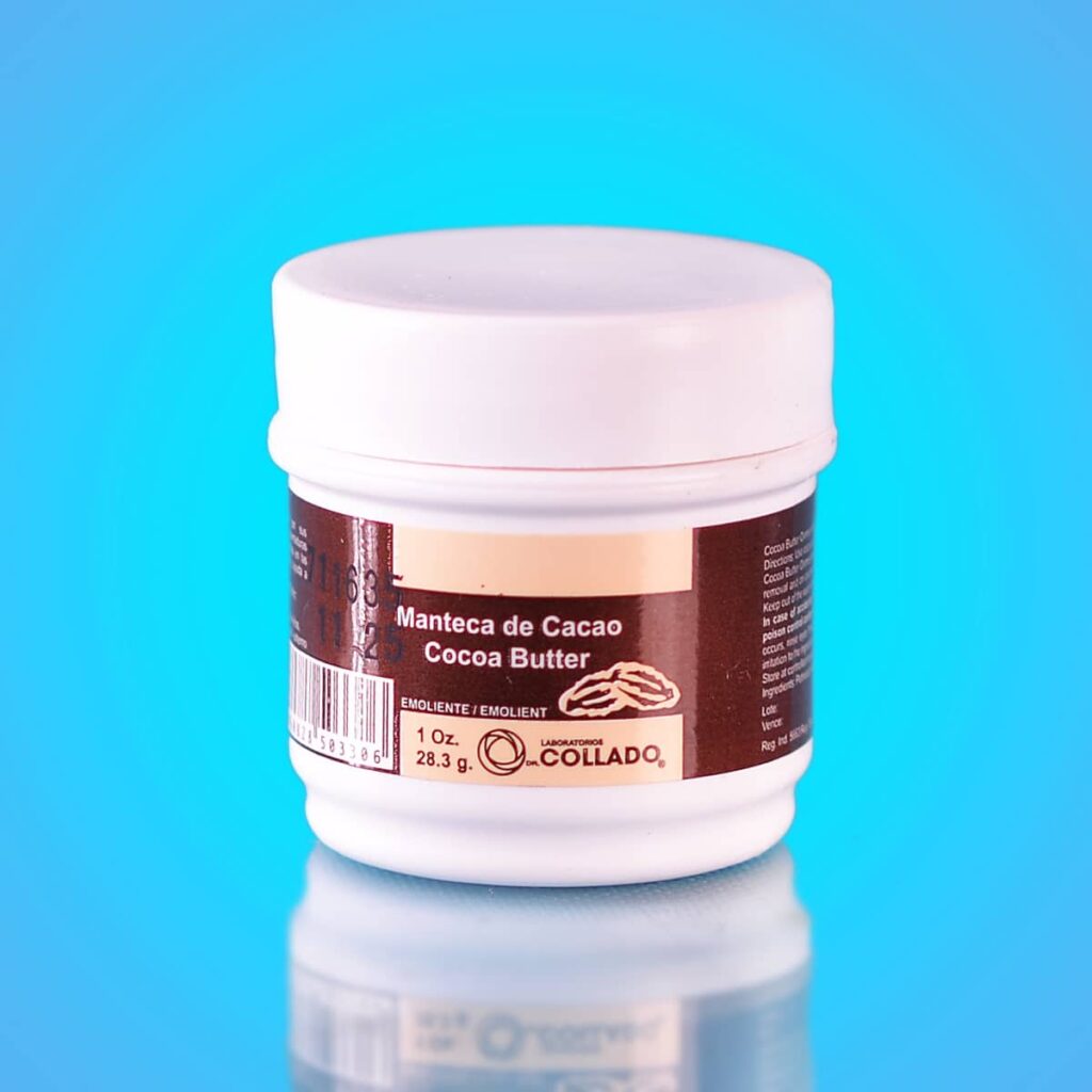 00867 Manteca De Cacao - Hidratación Natural (1Oz) - Comercial Los Castillos