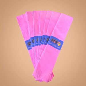 Set Papel Crepe Rosado 10 Unidades