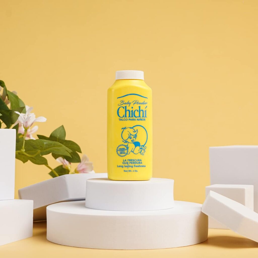 01251 Talco Chichi - Refrescante Para Bebés (4Oz) - Comercial Los Castillos