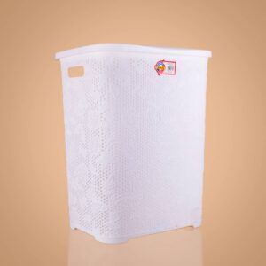 Duralon Cesto De Plástico Blanco