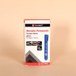 Talbot Marcador Permanente Azul 2-5mm