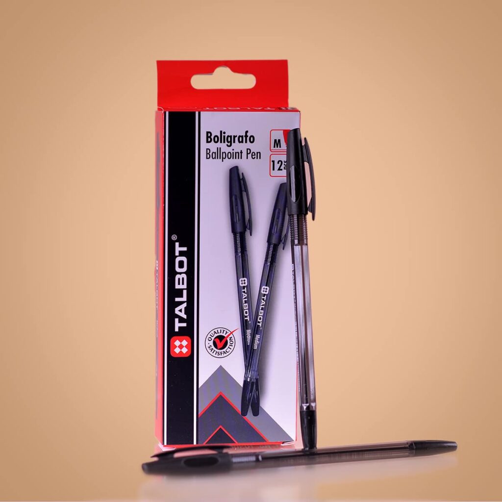 22002976 Talbot Set De Lapiceros Negros 12 Unidades - Comercial Los Castillos