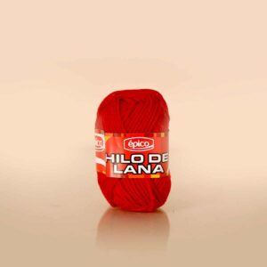 Épico Hilo de Lana Rojo Pequeño