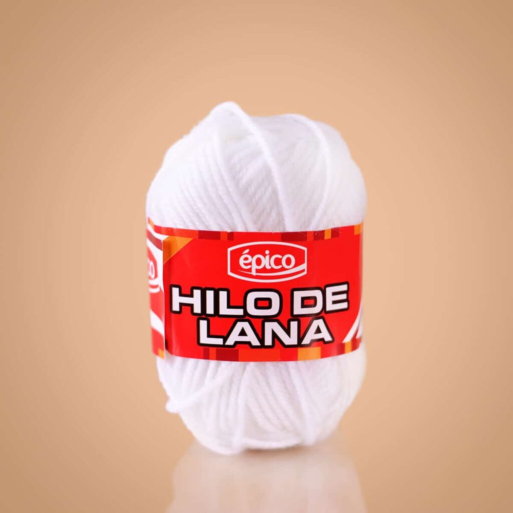 22002993 Épico Hilo De Lana Blanco Pequeño - Comercial Los Castillos