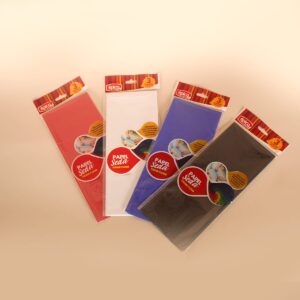 Épico Papel Tissue Rojo 50x70cm 3uds