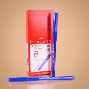 Faber-Castell Lapicero Negro 12 Piezas