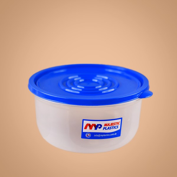22003715 Majestic Plastics Envase Redondo 1000Ml - Comercial Los Castillos
