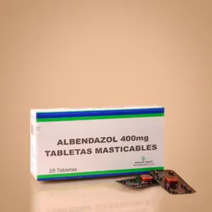 Medek Albendazol Tabletas Masticables – Ayuda a combatir parásitos (25uds)
