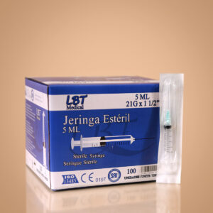 Jeringa 5cc - Precisión y Versatilidad (Caja)