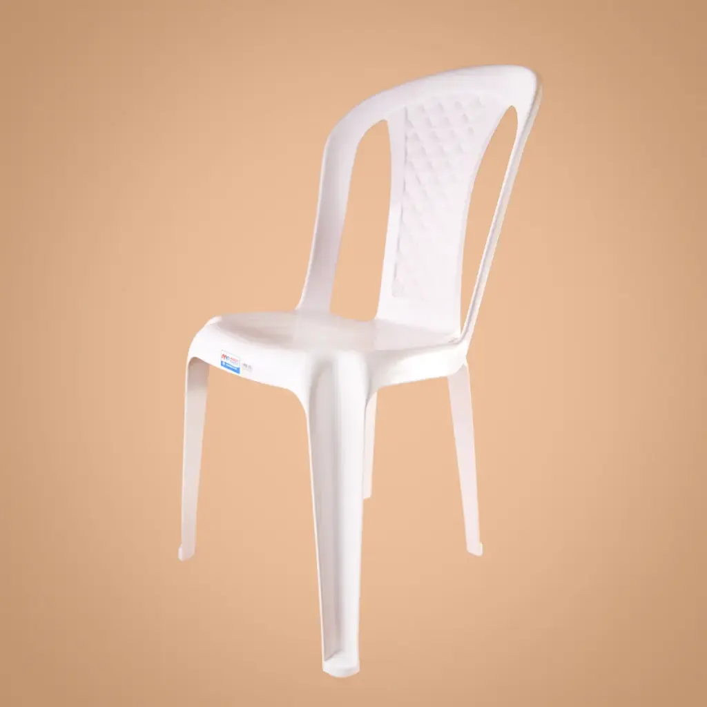 Pt000370 Silla Blanca Sin Brazo Majestic - Comercial Los Castillos