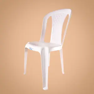 Silla Majestic Sin Brazo Blanca