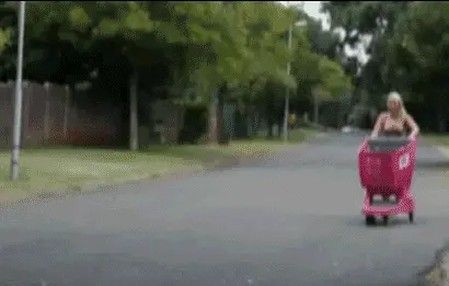 You were not leaving your cart just like that, right?