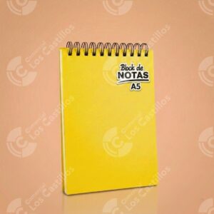 Bloc De Notas A5 Espiral - Comercial Los Castillos