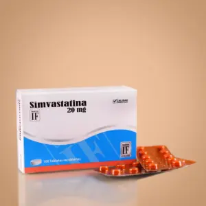 Simvastatina 20mg 100 Tabletas