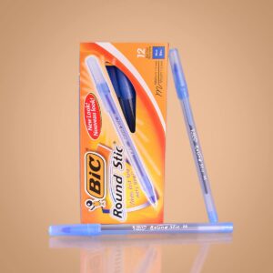 Lapicero Round Stic Azul 12 Unidades