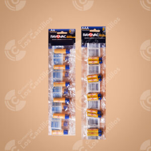 Pila Rayovac Baterias (Docena)