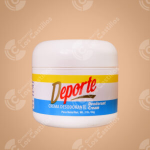 Crema Desodorante Deporte 2oz